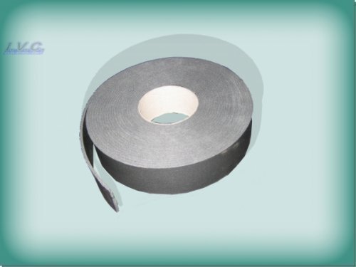 Kautschuk Band für Rohrisolierung Heizung / Sanitär Tape selbstklebend 50mm, grau