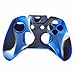 Price comparison product image TAOtTAO Soft Camouflage Silicone Case Cover For Xbox One Wireless Controller (Blue)