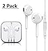 Produktbild 3,5-mm-Ohrhörer/Headsets (2er-Pack) Stereo-Kopfhörer im Ohr 3,5-mm-Ohrhörer-Geräte Stereo-Fernbedienung iPhone 6s / 6 Plus / 5s / 5c / 5 / 4s / SE iPad/iPod
