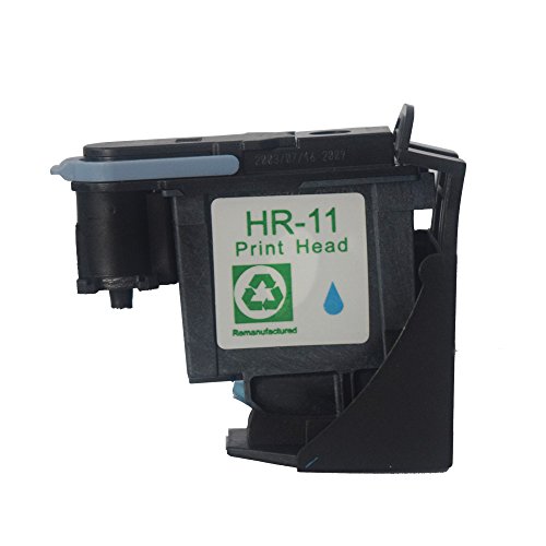 caidi 4 x HP11 wiederaufbereitete Print Head für HP 11 C4810 A C4811 A C4812 A C4813 A Druckkopf für Verwendung mit HP Business Inkjet 2200, 2250, 2280, 2600, 2800 HP Designjet 110 NR, DesignJet 10PS, 20PS, 50PS, 500 800 Drucker - 3