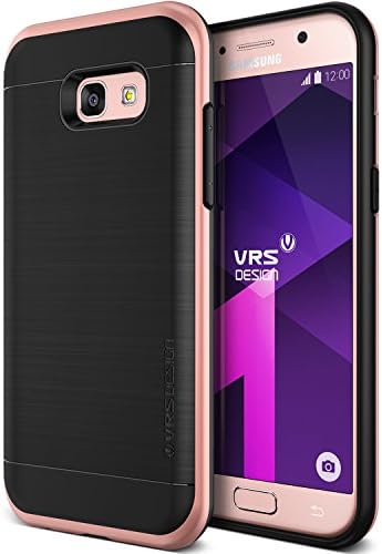 VRS DESIGN Galaxy A5 Case, [Pink] Dual Layer Bumper Case [High Pro Shield] for Samsung A5