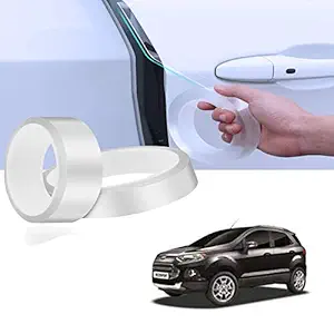 Allure Auto Anti-Scratch Transparent Strip CAR Door Guard Scuff Plate Protectors Invisible Car Anti-Collision Strips 2 cm X 5 Mtrs for Ford Ecosport
