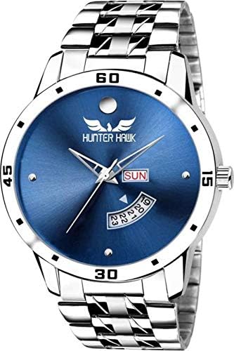 Hunter Hawk KT42001 Day & Date Functioning Bright Collection Watch - for Men