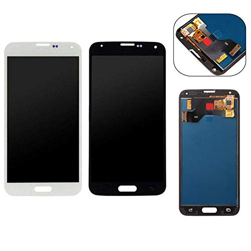 Mimir-T LCD Replacement Display Touch Screen Digitizer Assembly For Samsung S5 I9600 G90,New LCD Display Screen Replacement Touch Digitizer Assembly With Repair Tools Kit