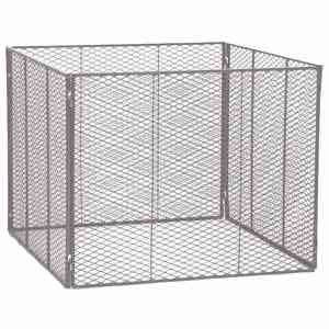 Preisvergleich Produktbild Siena Garden Komposter, Streckmetall, 4-teilig, 80x80x70cm, 722742