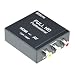 Produktbild SGEYR HDMI zu AV Konverter,Audio Adapter Unterstützung PAL / NTSC mit DC5V Power (in Metall) - HDMI zu Composite Wandler bis 1080P HDMI auf RCA AV 3RCA CVBS Video Audio R L Adapter mit USB Kabel für Aufladung für Xbox Xbox360 Blu-ray SKY HD VHS VCR DVD DVR PAL/NTSC Videoausgangssignal - in Metall