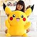 Produktbild PANGDUDU Cartoon Anime Pokémon Pikachu Puppe Nette Große Plüschtier Puppe Kissen Kinder Spielzeug, 80 cm