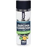 Exzo Garcinia Cambogia With Green Coffee Bean Extract - 140 Pure & Natural Whole Fruit Powder Capsules - Suitable For Vegans and Vegetarians