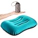 Produktbild Camping Kissen Leichtes Reisekissen Aufblasbares Kopfkissen für Camping, Reise, Outdoor (Blau)