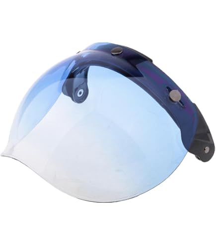 3 Boutons Pression Visière Moto MagiDeal - Fixation Universelle Pour Casque Jet