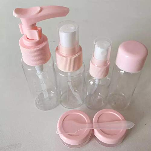 MAX HOME� Plastic Portable Travel Cosmetics Bottles Plastic Pressing Spray Bottle for Makeup, Cosmetic, Toiletries Liquid Containers Bottles - Image 7