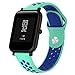 Price comparison product image sunhoyu Amazfit Bip Gear S2 Sport Watch Strap Soft Silicone Replacement Strap Sport Bracelet for Amazfit Bip Gear S2 Classic Vivoactive 3/HR Nokia 40 mm, M#, M