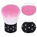 Elite99 Convenient Colourful Nail Remover Brush for Acrylic & UV Gel Polish Nail Art Decor Dust Powder Cleaner or Cosmetic Face Brush Make-up Manicure Foundation Pink