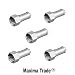 Produktbild Maxima Trade Set 5 x F-Abschlusswiderstand DC-entkoppelt / Endwiderstand | F-Stecker | DC-Block | 75 Ohm Abschlusswiderstand