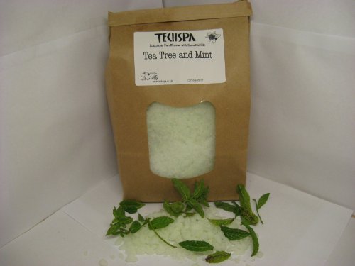 Paraffin Wax Tea Tree and Mint (1 kilo - 1000 grams) Made in UK.