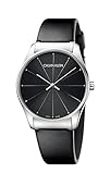 Calvin Klein Damen Analog Quarz Uhr mit Leder Armband K4D211CY