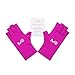 MelodySusie® LYCRA UV Shield Gloves - a Must-Have UV Shield Gloves for UV/LED Nail Lamp Dryer Accessory (Elegant Amethyst)