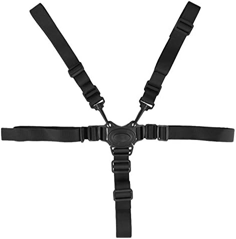 New 5 Points Baby stroller Pram/Buggy/Chair Safe Belt Strap Infant Belt Colour Black