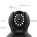 [2015 New Model] Network IP Camera, MAISI Indoor Wireless Day Night Pan/Tilt Baby Monitor / Surveillance Network IP Camera, and MORE (HD 1280x720p Mega-Pixels, Two Way Talk, Built-in Mic & Speaker, QR Code Scan & Connect, iPhone & Android Mobile View, Motion Detection & Push Notification, Enhanced Wi-Fi 3dB Antenna, Black)