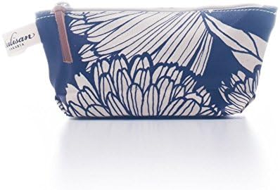 Tulisan Toiletry Bag  blue-white