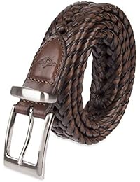 Dockers Cinturón Logo de metal de cuerda de 32 mm de cordones para hombre