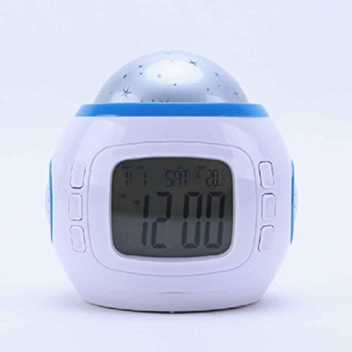 MI Colorful Alarm Clock Creative Electronic Alarm Clock, Music Stars Cast Midnight Calendar, , Calendar Clock,calendar clock