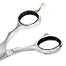 ACEVIVI 6.5" Stainless Steel Professional Barber Hair-cutting Scissors / Shears - Adjustable Tension and Finger Inserts, Sharp Blades for Easy Hairstyling and Trimming