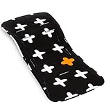 Simply Good Stroller Liner Universal Einlage für Kinderwagen Kindersitz Auflage Buggy Babytrage Sitzfutter mit Memory Schaumstoff Polsterung