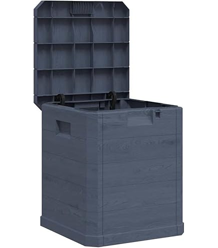 COSTWAY Opbergbox, kussenbox, weerbestendig, 96 liter, opbergdoos, afsluitbaar, tuinbox, rotanlook voor zitkussens, tuingereedschap of kinderspeelgoed (bruin COSTWAY Opbergbox, kussenbox, weerbestendig, 96 liter, opbergdoos, afsluitbaar, tuinbox, rotanlook voor zitkussens, tuingereedschap of kinderspeelgoed (bruin