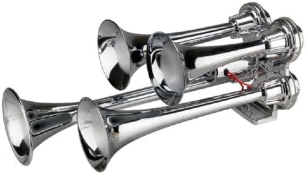 Wolo (853) Philly Express Truck Train Horn, Chrome