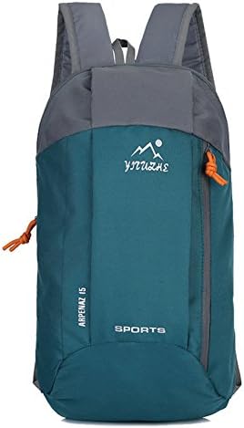 Seaoeey Sports Bag Travel Backpack Men and Women Leisure Rucksack Gray/Green