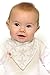 Zippy Bandana Dribble Bibs, Super Absorbent For Teething Babies, Fits Newborn To Toddler, Award Winning, 4 Pack (Unisex Grey and White)