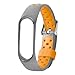 Price comparison product image For Xiaomi Mi Band 3 Watch Strap, Prevently Lightweight Silicone Replacement Ventilate Sport Soft Wrist Strap Wristband For Xiaomi Mi Band 3 (Orange)