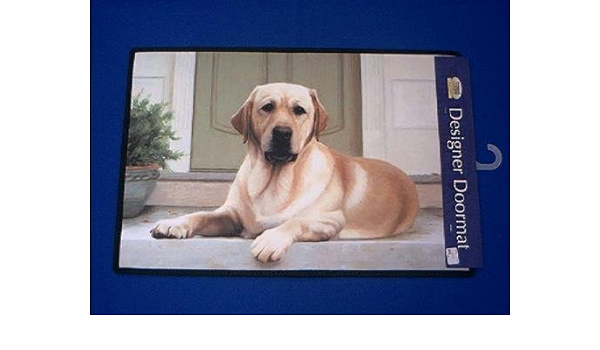 yellow lab doormat