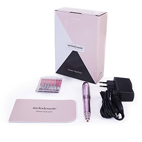 MelodySusie® Nagelfräser Set Nagelstudio für Pediküre und Maniküre Fräser Nagelfeile - 7