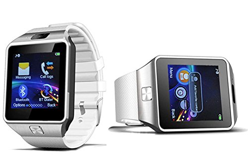 QIMAOO 1,56 Zoll Bluetooth Smartwatch DZ09 für Android Samsung Galaxy S6/S7/S8/iPhone 7 Plus/6/5 mit Kamera SIM SD card - 3
