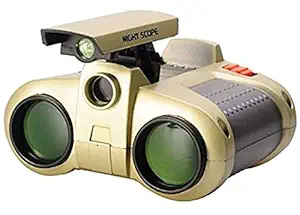 Popsugar Binocular with Pop-Up Light for Kids, Gold