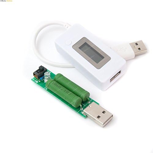 USB Voltage Detector + Discharge Load Resistor - Detect USB Current Mobile Power