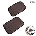 Produktbild 2 Stück Tragbar Handgelenkauflagen Handgelenks Pad, Ergonomische Handballenauflage Ellbogen Pad mit Memory-Schaum, Entlastung des Handgelenks Ellenbogen Pad (7,9 x 11,8 Zoll) (Brown)
