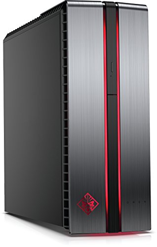 OMEN by HP (870-057ng) Gaming Desktop PC (Intel Core i7-6700K, 32 GB RAM, 512 GB SSD, 2 TB HDD, NVIDIA GeForce GTX 1080, Windows 10 Home 64) Metall Optik - 2