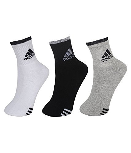 Adidas Multi Casual Ankle Length Socks Pack Of 3-By 7th feet RS.165 (70.00% Off) - Amazon
