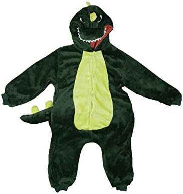 UDreamTime Kids Homewear Sleepsuit Animal Pajamas Halloween Cosplay Costume Dinosaur XXL