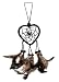 Produktbild Ca 25cm x 6cm Herz Dreamcatcher Schwarz Traumfänger