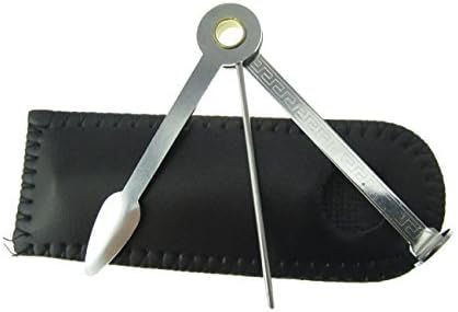 Yueton Pack of 2 New Pocket or Pouch 3in1 Stainless Steel Catlinite Cleaner Cleaning Tool Reamers Tamper