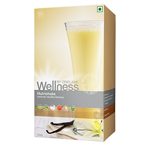 Oriflame Wellness Nutrishake Natural Vanilla Flavour - 500G