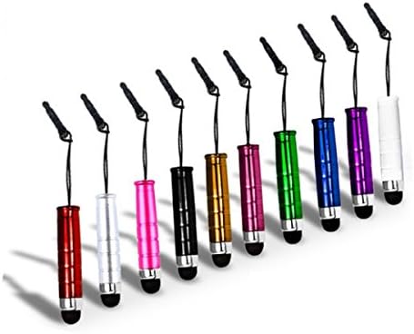 10 Mixed Colours Mini STYLUS PENS - Pack of 10 (10X MINI STYLUS) Capacitive Touch Screen Stylus for iPads/Tablets/smart phone/PDA/iPODS