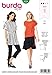 Produktbild Burda Schnittmuster 6324, Blusenshirt [Damen, Gr. 34-44] zum selber nähen, ideal für Anfänger [L2]