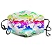 Produktbild vintage cap Rainbow Clouds On White Anti Dust Mask Anti Pollution Washable Reusable Mouth Masks