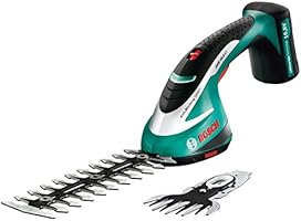Bosch Taille-haies sans fil ASB 10,8 LI avec set de 2 lames et chargeur 0600856302
