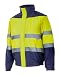 Produktbild Velilla 161 - Signaljacke (Größe L) Farbe marineblau und gelb fluoreszierend